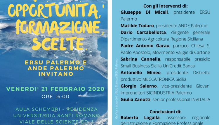 “Per restare al Sud”, iniziativa a Palermo per dare voce ai giovani che lasciano la Sicilia