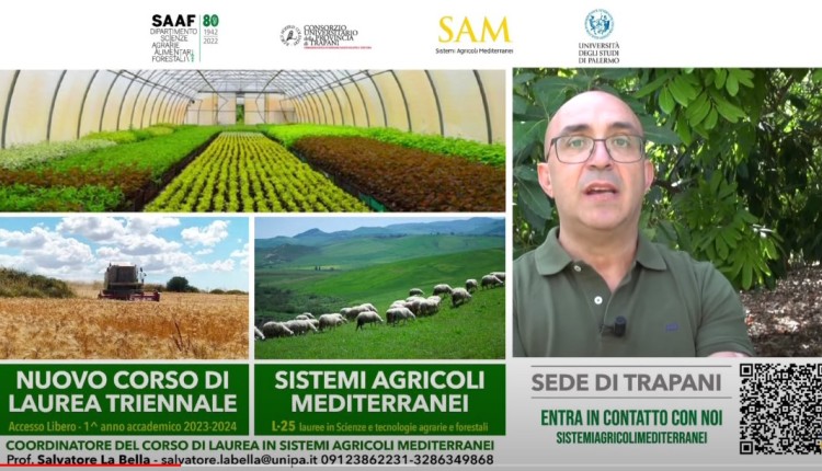 Climate change e agricoltura mediterranea: a Trapani, un corso di laurea UNIPA altamente innovativo. Il plauso del presidente ERSU Palermo e l’impegno per Trapani città universitaria