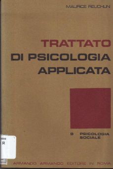 Copertina di Trattato di psicologia applicata 9