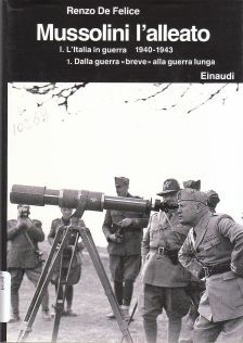 Copertina di Mussolini l'alleato tomo primo 