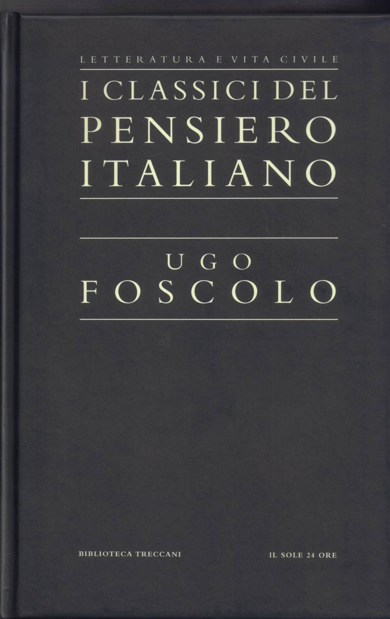 Copertina di Ugo Foscolo 