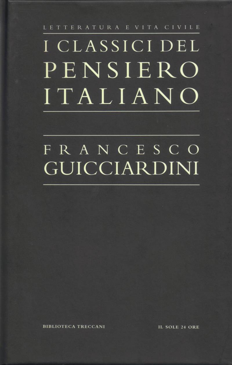Copertina di Francesco Gucciardini 