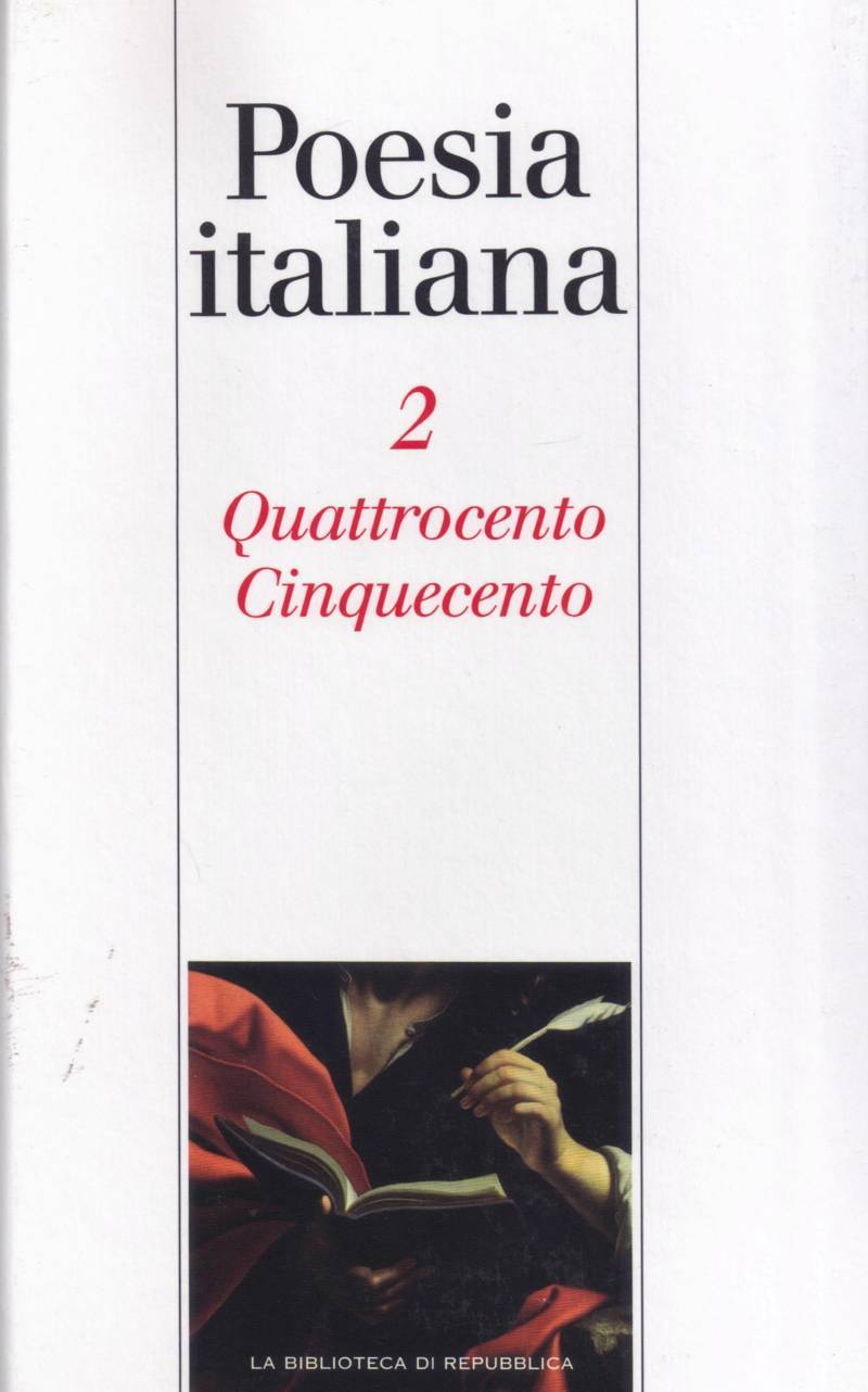 Copertina di Poesia Italiana - 2 Quattrocento Cinquecento 