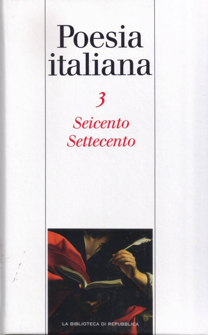 Copertina di Poesia Italiana - 3 Seicento Settecento 