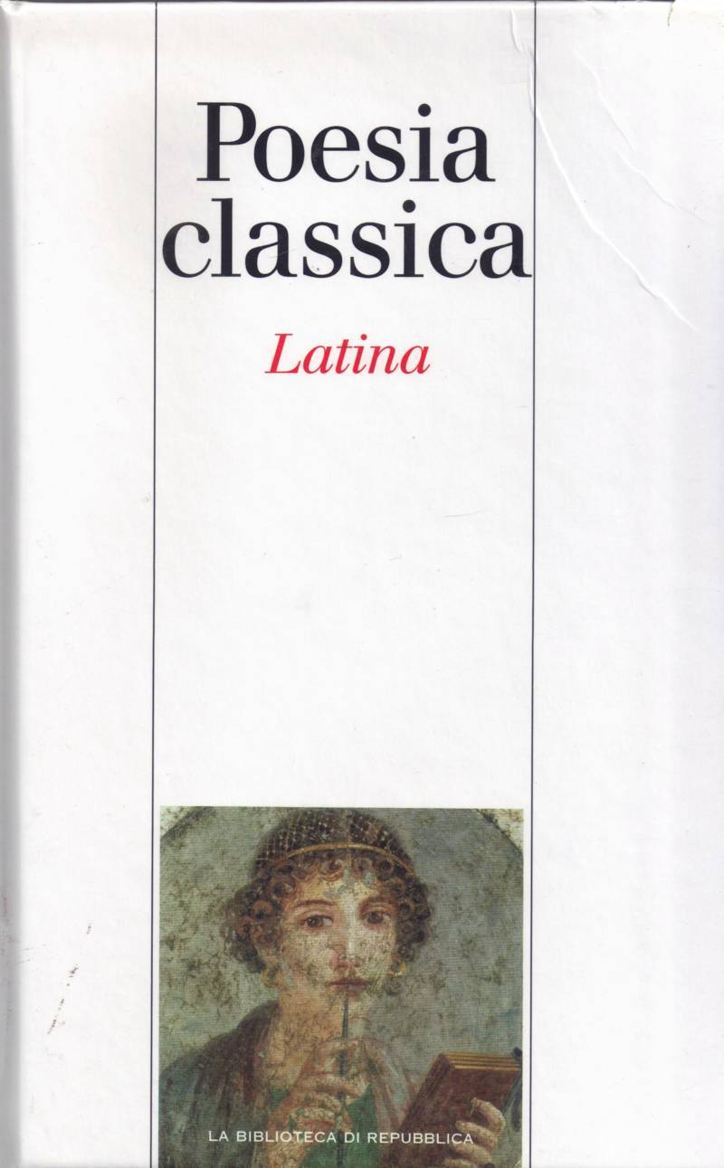 Copertina di Poesia classica Latina 