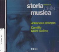 Copertina di Storia della musica - Classica 16 - Johannes Brahms, Camille Saint-Saëns